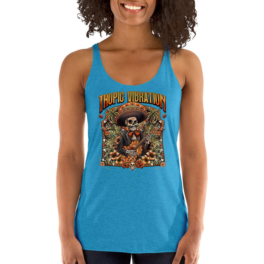 Women's Tank Top JM -Blue